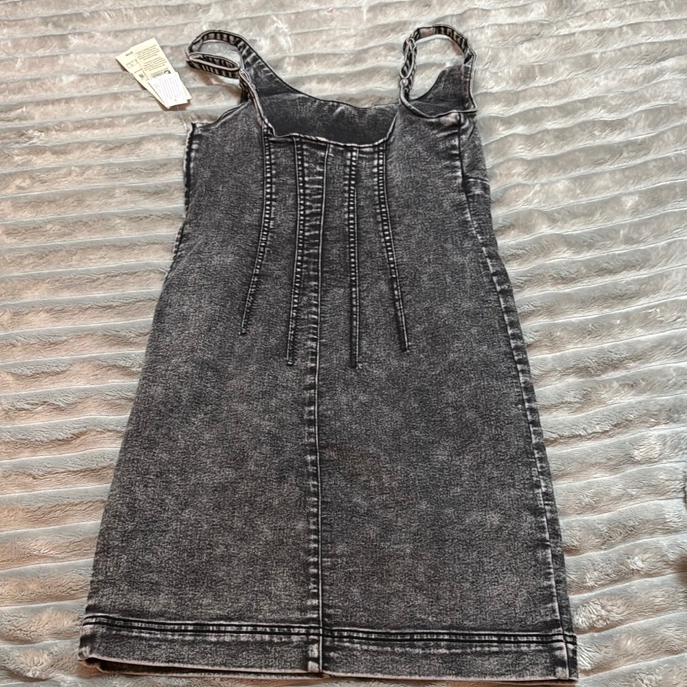 Black Denim Dress